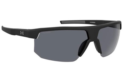 Okulary przeciwsłoneczne Under Armour UADRIVEN/G O6W/M9 Polarized Prostokątne Czarne