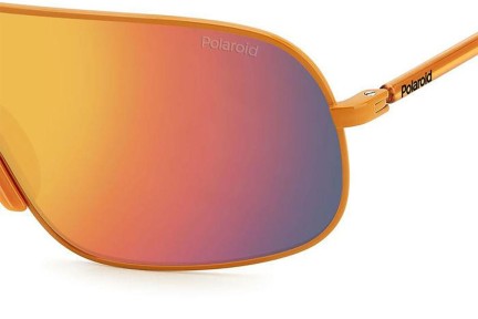 Okulary przeciwsłoneczne Polaroid PLD6222/S L7Q/OZ Polarized Pojedyncze | Shield Pomarańczowe