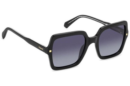 Okulary przeciwsłoneczne Polaroid PLD4165/S/X 807/WJ Polarized Kwadratowe Czarne