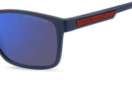 Okulary przeciwsłoneczne Tommy Hilfiger TH2089/S FLL/VI Prostokątne Niebieskie