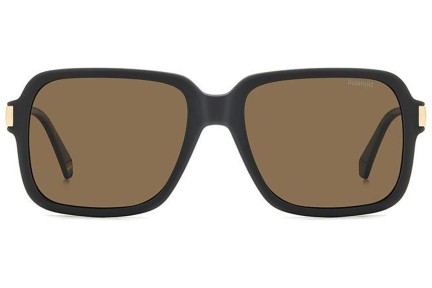 Okulary przeciwsłoneczne Polaroid PLD6220/S/X 003/SP Polarized Prostokątne Czarne