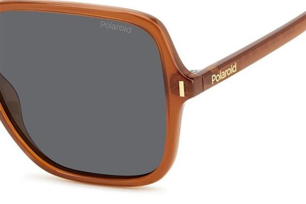 Okulary przeciwsłoneczne Polaroid PLD6219/S L7Q/M9 Polarized Kwadratowe Pomarańczowe