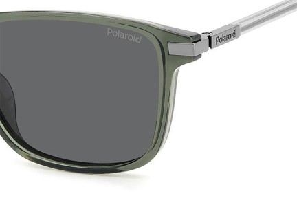 Okulary przeciwsłoneczne Polaroid PLD4169/G/S/X 8YW/M9 Polarized Prostokątne Zielone