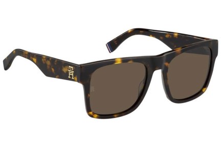 Okulary przeciwsłoneczne Tommy Hilfiger TH2118/S 086/70 Prostokątne Havana