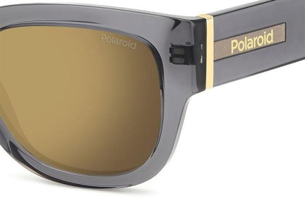 Okulary przeciwsłoneczne Polaroid PLD6213/S/X RIW/LM Polarized Prostokątne Szare