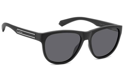 Okulary przeciwsłoneczne Polaroid PLD2156/S 003/M9 Polarized Prostokątne Czarne