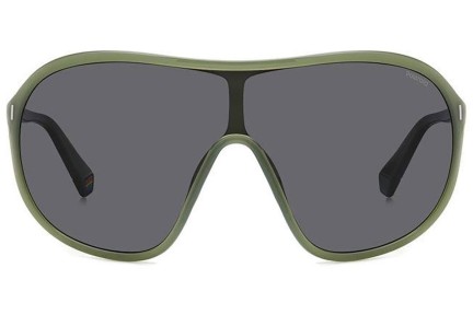 Okulary przeciwsłoneczne Polaroid PLD6216/S 1ED/M9 Polarized Pojedyncze | Shield Zielone