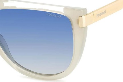 Okulary przeciwsłoneczne Polaroid PLD6221/S/X 10A/Z7 Polarized Flat Top Beżowe