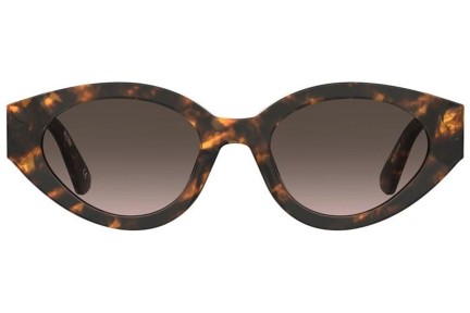 Okulary przeciwsłoneczne Moschino MOS160/S 086/HA Owalne Havana