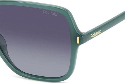 Okulary przeciwsłoneczne Polaroid PLD6219/S 1ED/WJ Polarized Kwadratowe Zielone