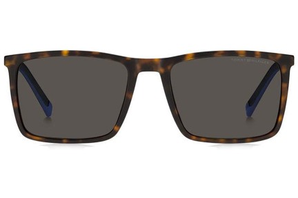 Okulary przeciwsłoneczne Tommy Hilfiger TH2077/S N9P/IR Prostokątne Havana