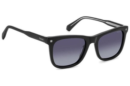 Okulary przeciwsłoneczne Polaroid PLD4167/S/X 807/WJ Polarized Prostokątne Czarne