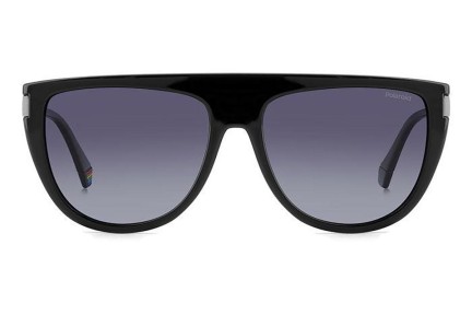 Okulary przeciwsłoneczne Polaroid PLD6221/S/X 807/WJ Polarized Flat Top Czarne