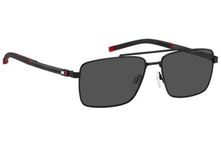 Okulary przeciwsłoneczne Tommy Hilfiger TH2078/S 003/IR Prostokątne Czarne