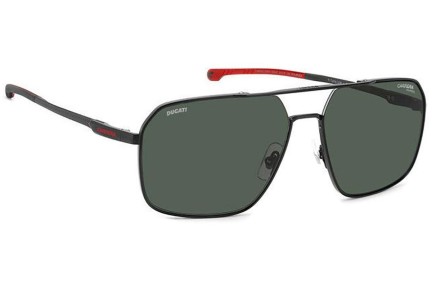 Okulary przeciwsłoneczne Carrera Ducati CARDUC038/S 003/UC Polarized Kwadratowe Czarne