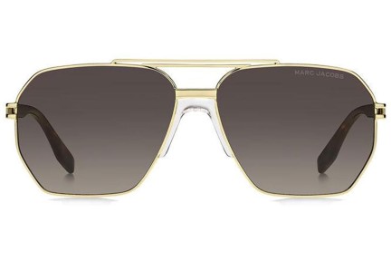 Okulary przeciwsłoneczne Marc Jacobs MARC748/S 06J/HA Kwadratowe Złote