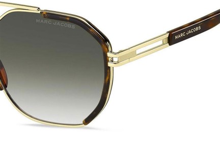 Okulary przeciwsłoneczne Marc Jacobs MARC749/S 06J/9K Kwadratowe Złote