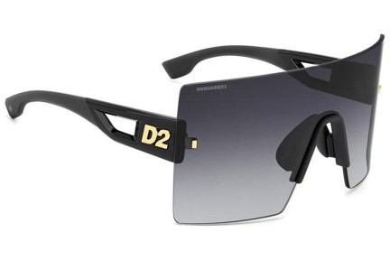 Okulary przeciwsłoneczne Dsquared2 D20126/S 807/9O Pojedyncze | Shield Czarne