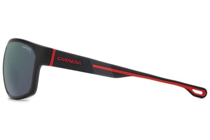 Okulary przeciwsłoneczne Carrera CARRERA4018/S BLX/Q3 Prostokątne Czarne