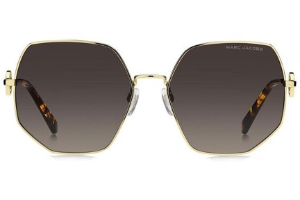 Okulary przeciwsłoneczne Marc Jacobs MARC730/S 06J/HA Kwadratowe Złote