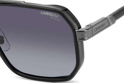 Okulary przeciwsłoneczne Carrera CARRERA1069/S ANS/WJ Polarized Prostokątne Czarne