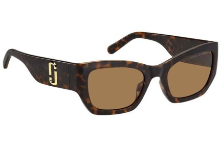 Okulary przeciwsłoneczne Marc Jacobs MARC723/S 086/70 Prostokątne Havana