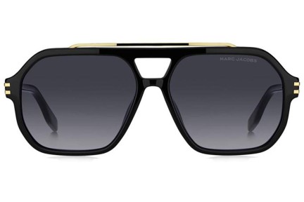 Okulary przeciwsłoneczne Marc Jacobs MARC753/S 807/9O Kwadratowe Czarne