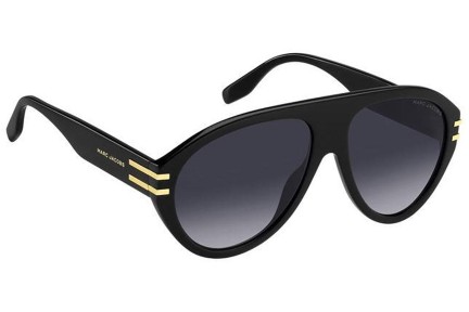 Okulary przeciwsłoneczne Marc Jacobs MARC747/S 807/9O Pilotki (Aviator) Czarne