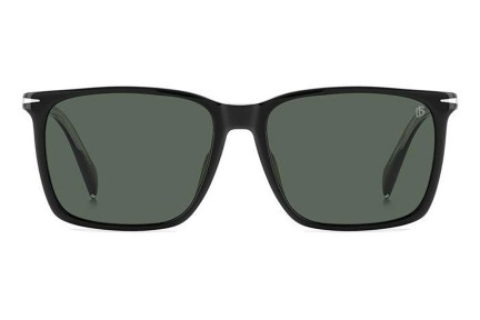 Okulary przeciwsłoneczne David Beckham DB1145/G/S 807/UC Polarized Prostokątne Czarne