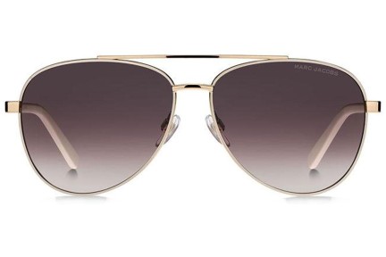 Okulary przeciwsłoneczne Marc Jacobs MARC760/S VVP/HA Pilotki (Aviator) Złote