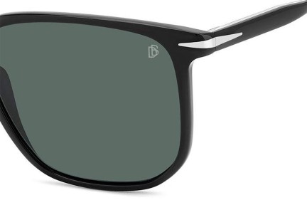 Okulary przeciwsłoneczne David Beckham DB1141/S 807/QT Prostokątne Czarne