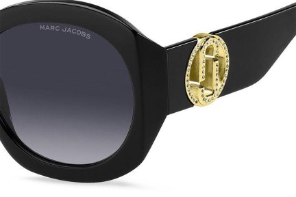 Okulary przeciwsłoneczne Marc Jacobs MARC722/S 2M2/9O Kwadratowe Czarne