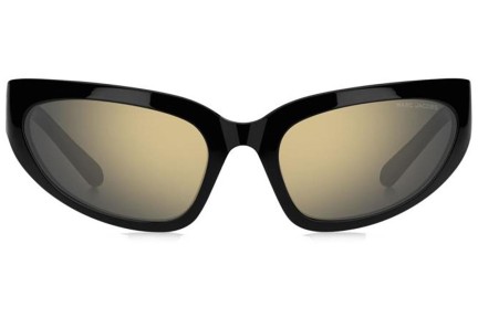 Okulary przeciwsłoneczne Marc Jacobs MARC738/S 08A/JO Kocie oczy Czarne