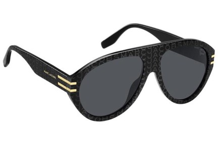 Okulary przeciwsłoneczne Marc Jacobs MARC747/S 03L/IR Pilotki (Aviator) Czarne