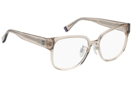 Okulary korekcyjne Tommy Hilfiger TH2117/F FWM Kwadratowe Beżowe