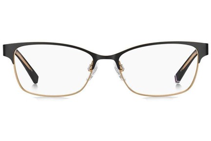 Okulary korekcyjne Tommy Hilfiger TH2107 1UV Prostokątne Czarne