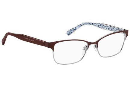 Okulary korekcyjne Tommy Hilfiger TH2107 GJ2 Prostokątne Czerwone