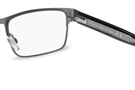 Okulary korekcyjne Tommy Hilfiger TH2074 RZZ Prostokątne Szare