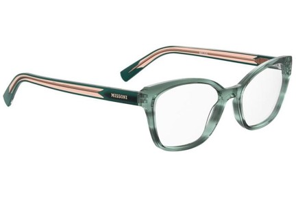 Okulary korekcyjne Missoni MIS0183 6AK Prostokątne Zielone