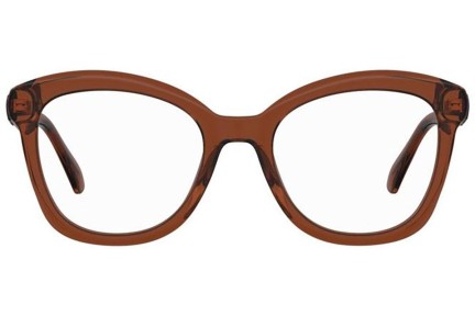 Okulary korekcyjne Moschino MOS636 09Q Kwadratowe Brązowe