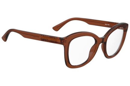 Okulary korekcyjne Moschino MOS636 09Q Kwadratowe Brązowe