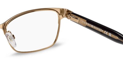 Okulary korekcyjne Tommy Hilfiger TH2107 1UV Prostokątne Czarne