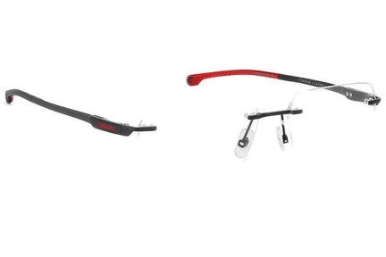 Okulary korekcyjne Carrera Ducati CARDUC039 003 Prostokątne Czarne