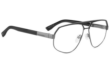 Okulary korekcyjne Dsquared2 D20121 V81 Kwadratowe Szare