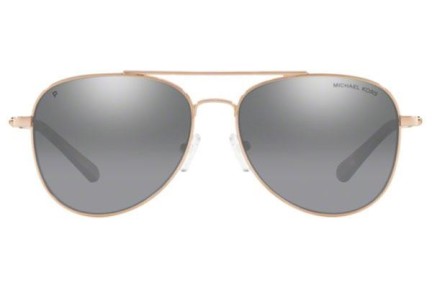 Okulary przeciwsłoneczne Michael Kors San Diego MK1045 110882 Polarized Pilotki (Aviator) Złote