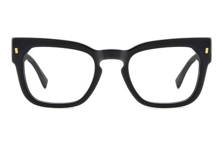 Okulary korekcyjne Dsquared2 D20129 807 Prostokątne Czarne