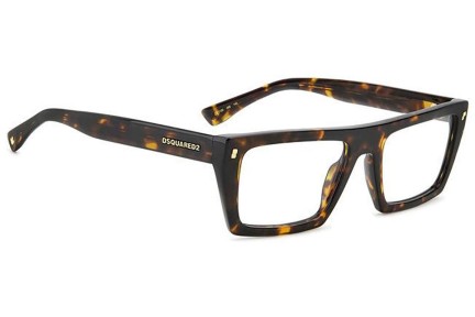 Okulary korekcyjne Dsquared2 D20130 086 Flat Top Havana