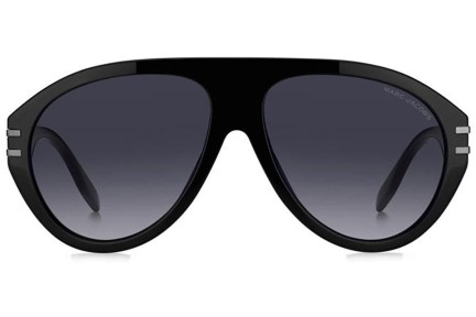 Okulary przeciwsłoneczne Marc Jacobs MARC747/S ANS/9O Pilotki (Aviator) Czarne