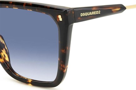 Okulary przeciwsłoneczne Dsquared2 D20135/S 086/08 Kwadratowe Havana