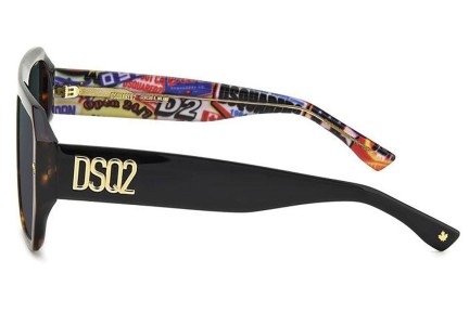 Okulary przeciwsłoneczne Dsquared2 D20128/S 2VM/MT Flat Top Wielokolorowe